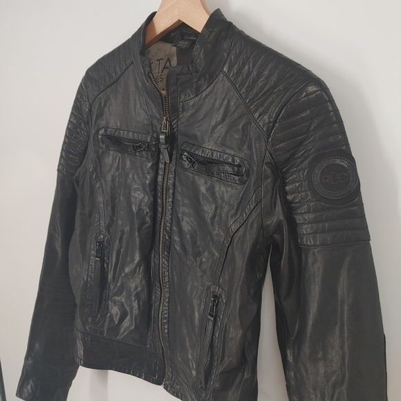 Rudsak Leather Moto Jacket - Picture 2 of 12